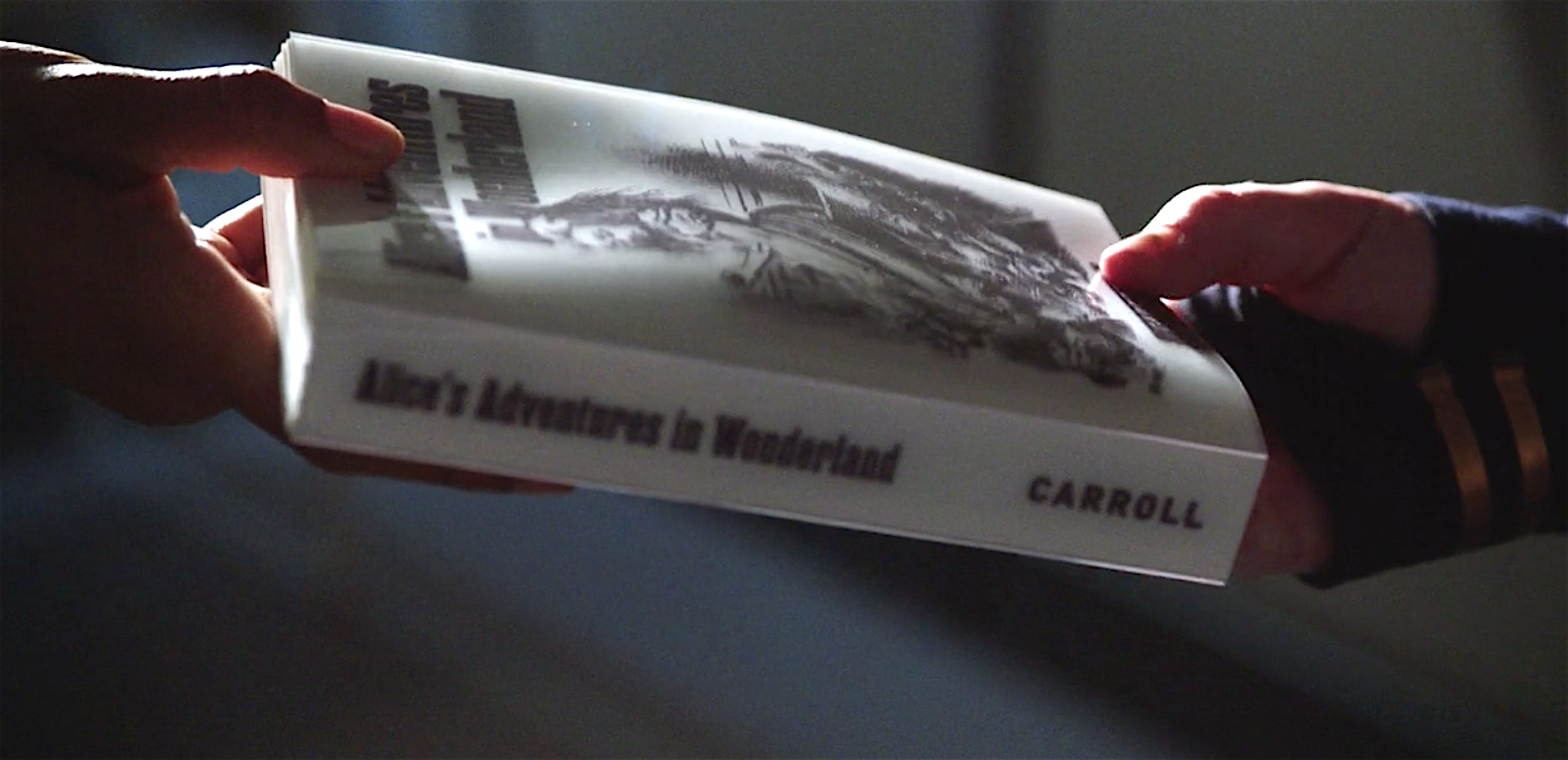 Alice in Wonderland Book from Star Trek Discovery